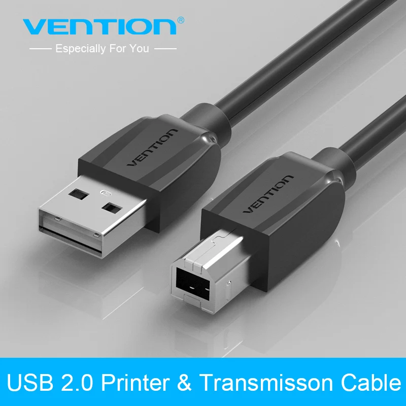 

Vention High Speed USB 2.0 Type A to B Male to Male Scanner Printer Cable Sync Data Charging Cord 1m 1.5m 2m 3m 5m