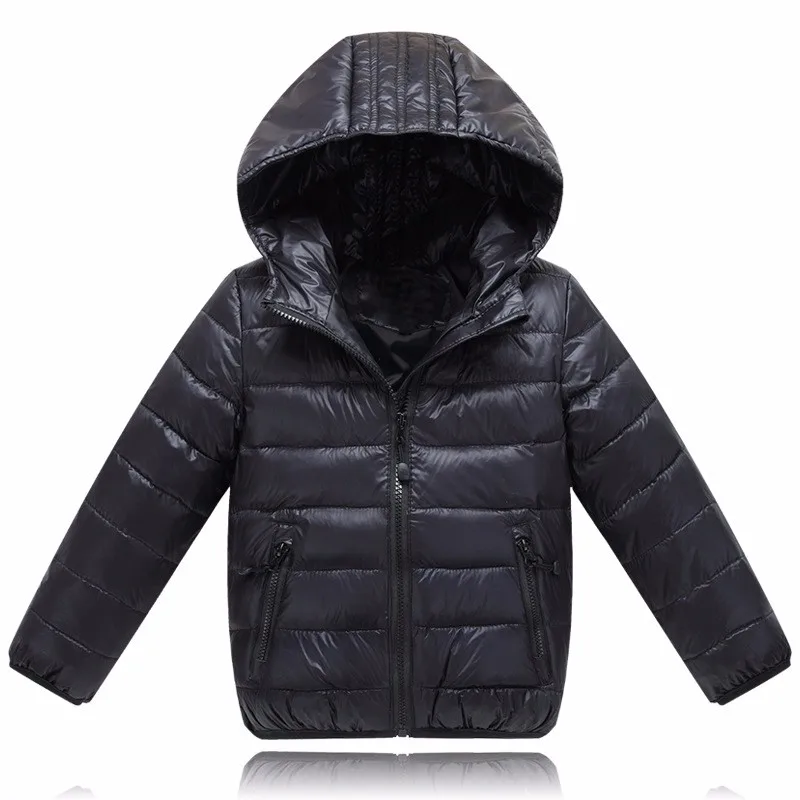 

kids lovely light down jacket winter autumn brand girls and boys jacket kids outerwear with hat