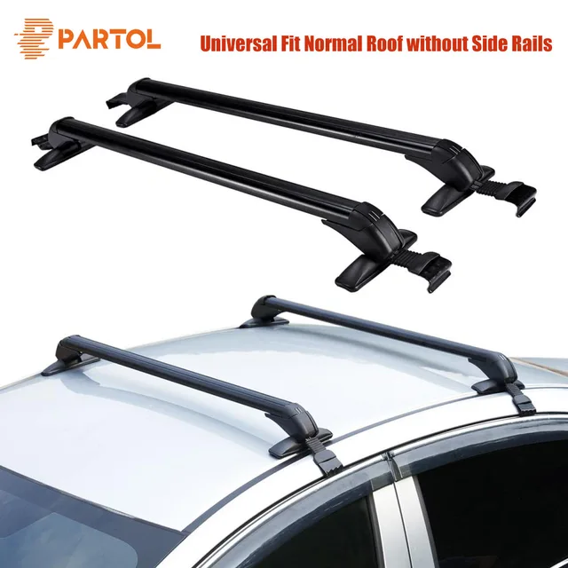 Partol Universal 100CM Car Roof Racks Cross Bars Crossbars with Anti