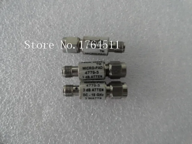 

[BELLA] NARDA 4779-3 DC-18GHz 3dB 2W SMA RF coaxial fixed attenuator