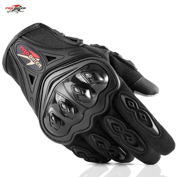 

Screen-Touch Motorcycle Full Finger Gloves MX Racing Glove Motocross Protective Guanti Motor Bike Guantes Luvas Pro-biker MCS-42