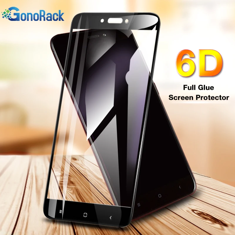GonoRack 6D 9H защитное стекло xiaomi redmi 4x 4A полное покрытие Экран протектор для Xiaomi Redmi 4X 4