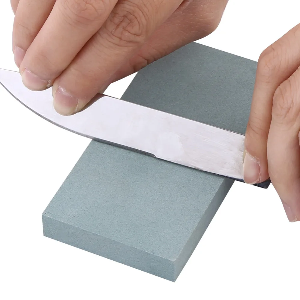

Green Sharpening Stone Whetstone Sharpener Grinding Tool 1000# Grit For Kitchen Knives & Accessories