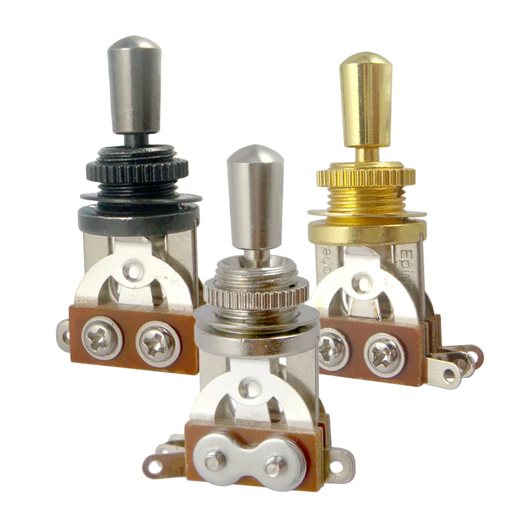 

3 Way Toggle Switch & Tip Pickup Selector for Guitar Parts Accessories
