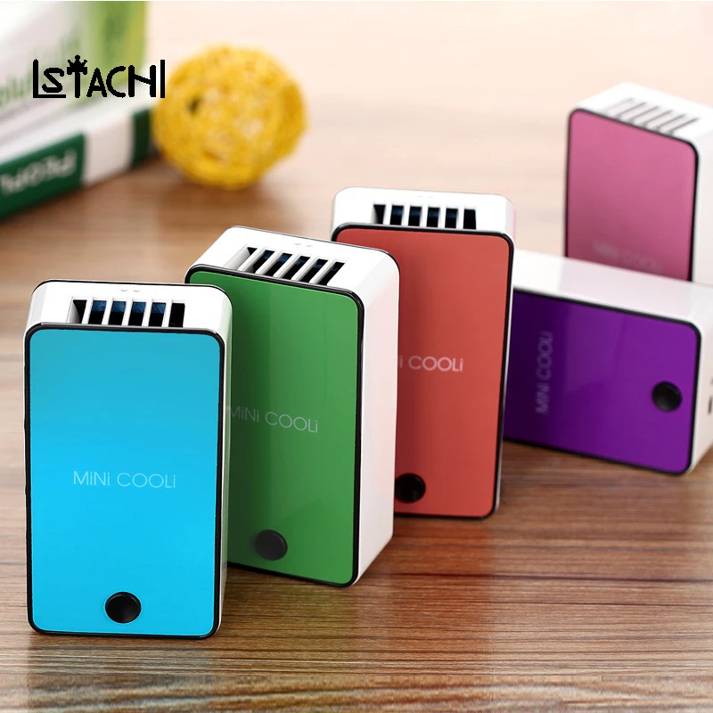 

LSTACHi New upgrade Mini portable hand held desk air conditioner humidification cooler cooling fan
