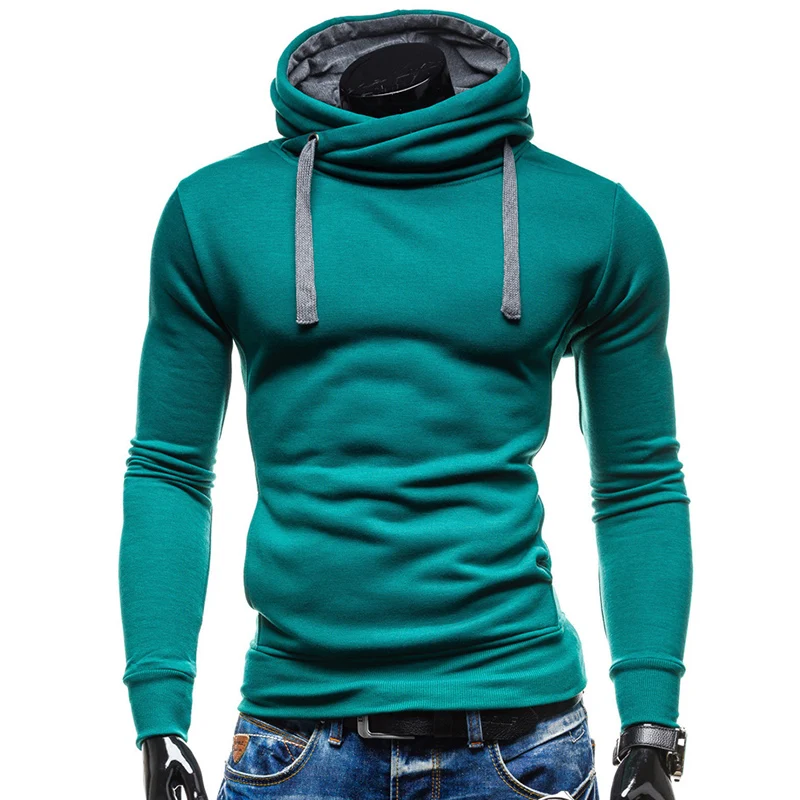 2018 هوديس الرجال sudaderas hombre الهيب هوب رجالي ماركة بلون المدورة البلوز هوديي البلوز يتأهل الرجال هودي