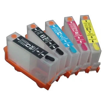 

5PCS for HP564 Refill Ink Cartridge for HP 564 Photosmart Plus B209a B210a Deskjet 3522 3526 Photosmart 5510 5511 5514 B109a