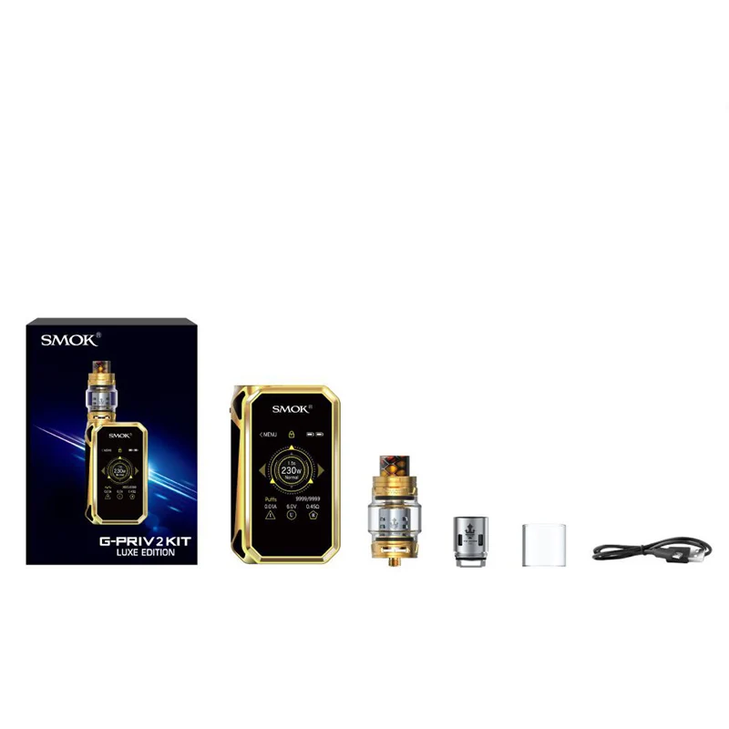 Оригинальный испаритель Smok G Priv 2 Kit Luxe Edition с 230 Вт боксмодом вейпом и баком TFV12 Prince 8