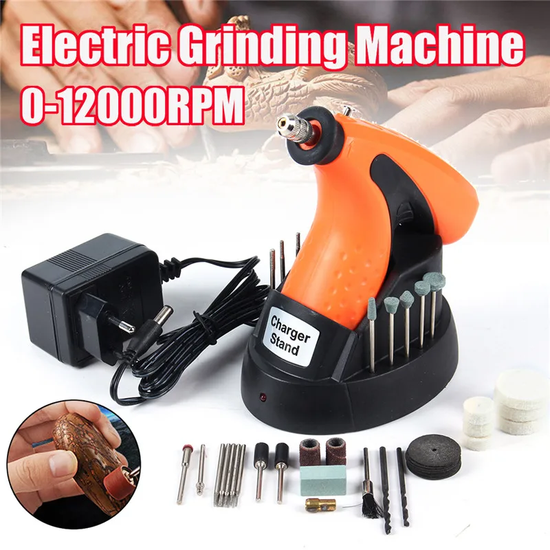 

AC 220V 12000/rpm Mini Drill Purpose 3.6V Rechargeable Cordless Rotary Tool Electric Grinding Sanding Power Drill Multi-tool