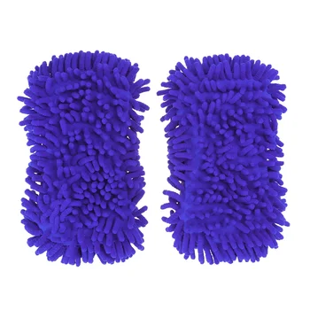 

2pcs E Car Wash Gloves Brushes Microfiber Car Motorcycle Washer Car Care Cleaning Brushes For Car Care Washing