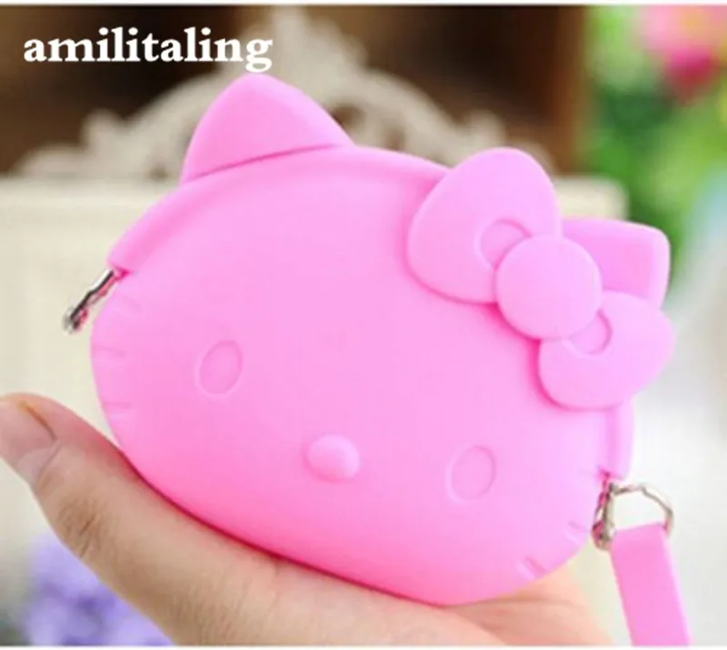 Новая силиконовая сумка для монет HelloKitty yey 568E| |