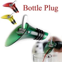 Горячая аэратор для красного вина Пробка Крышка бутылка Pour Pourer Shutoff силиконовая уплотнительная пробка