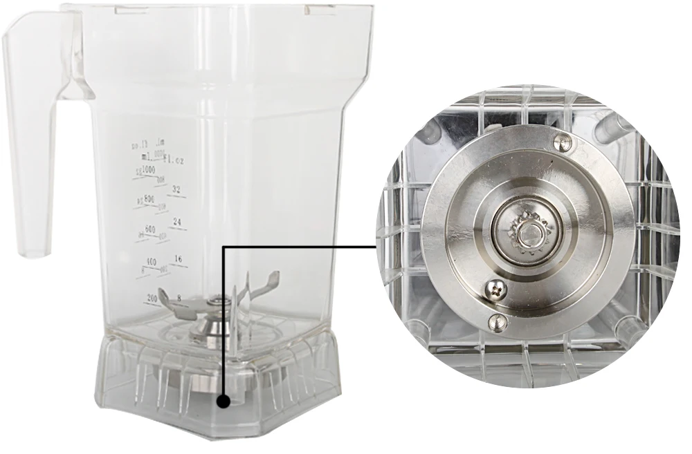 ITOP 1.5L Jar assembly Blender Cup For Blender Stainless Steel Blade