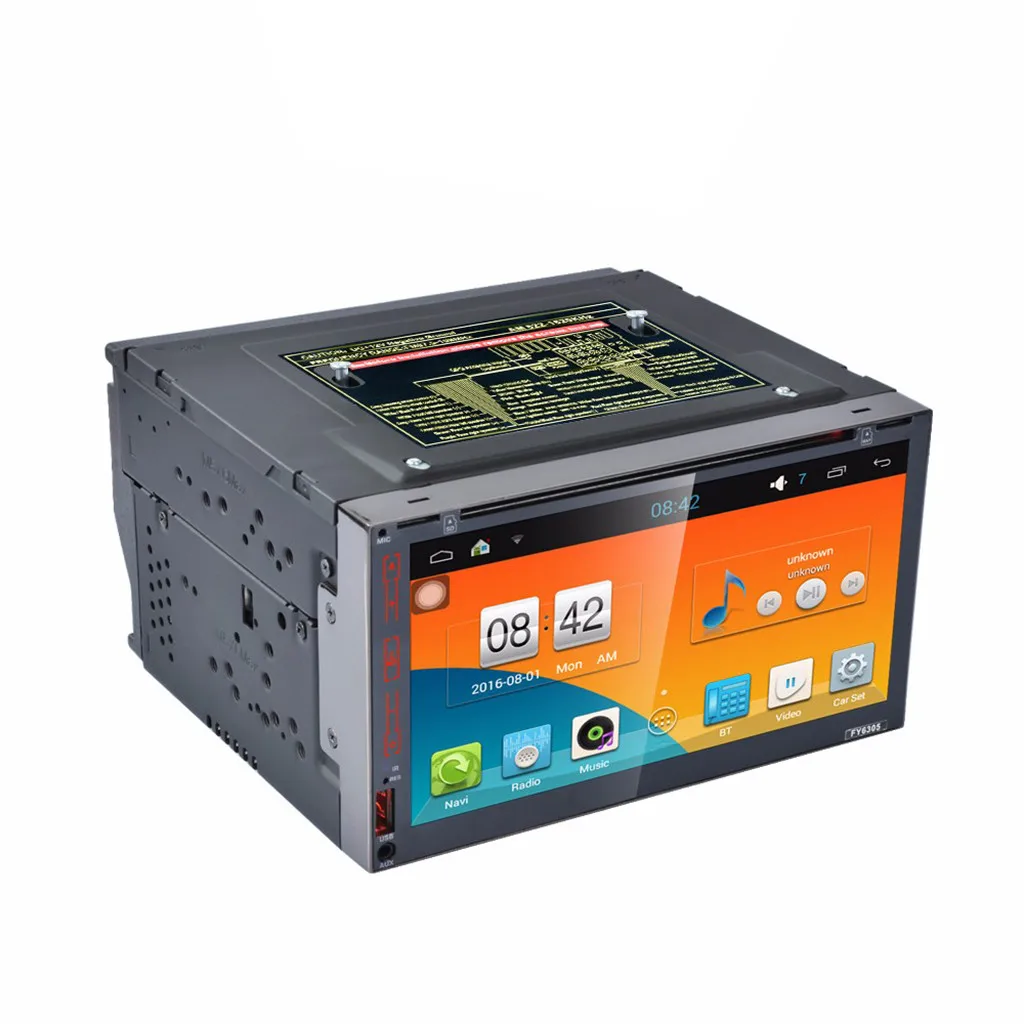 Горячая автомобиля 2 Din стерео на палуба android 5.1.1 автомобильный DVD ПК-плеер gps навигация автомобиля-Стайлинг автомобиля аксессуары