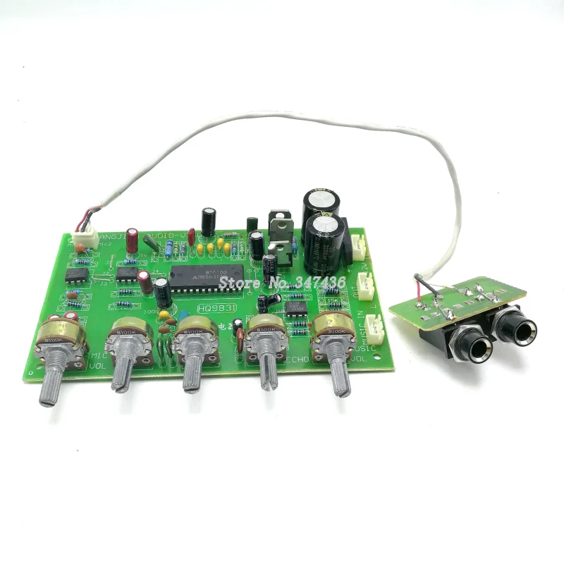 

M65831 karaoke digital delay reverberation plate microphone signal amplification pretone board