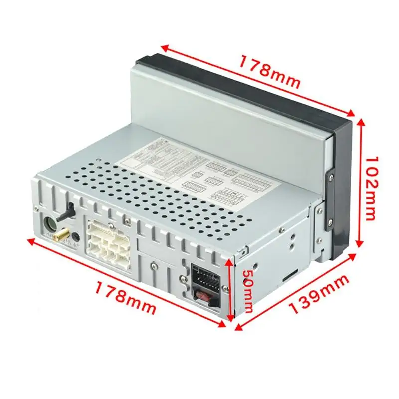 Top 7inch 1DIN Bluetooth Car Stereo Player GPS Android 8.1 WiFi USB AM FM RDS Radio Receiver Head Unit Car Multimedia Player 13