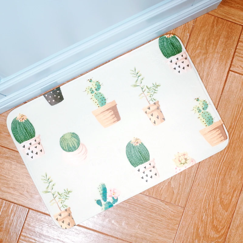 Mattys Original design plant cactus potted small fresh home mat | Дом и сад