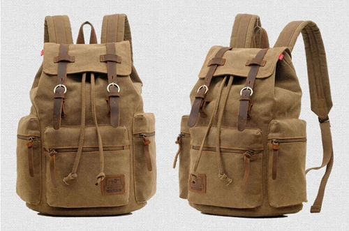 retro vintage backpack
