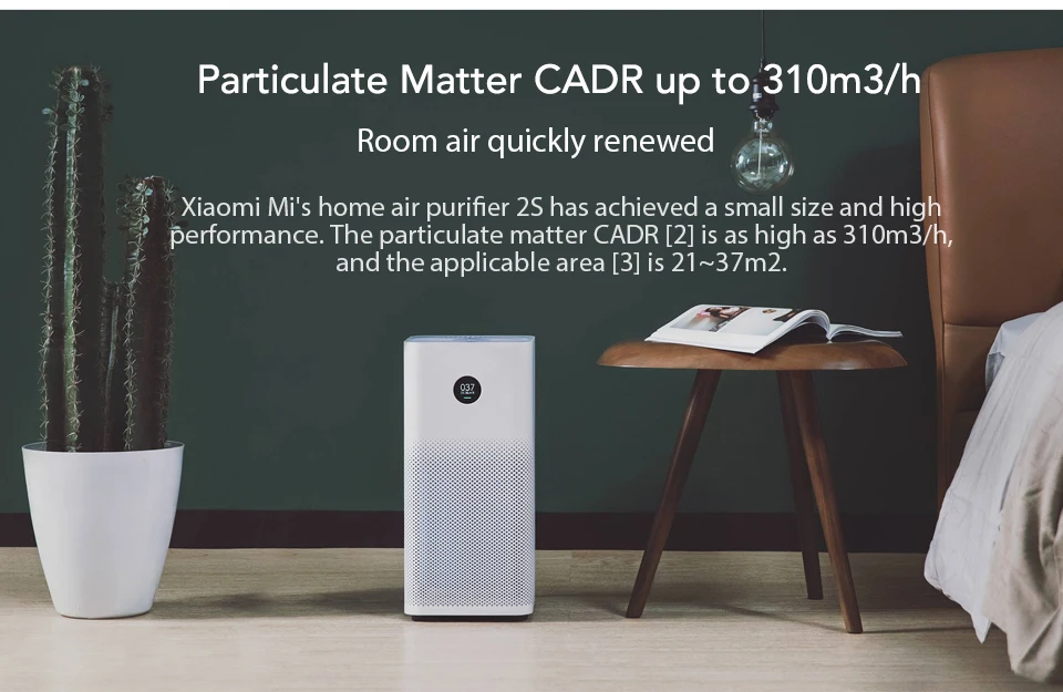 Original Xiaomi OLED Display Smart Air Purifier 2S Smartphone Mi Home APP Control Smoke Dust Peculiar Smell Cleaner (7)
