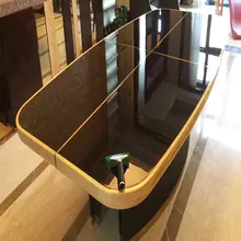 HOHOFILM 80 см x 1000 см 4 мил(1 мм) прозрачная мебельная пленка защитная пленка устойчивая к царапинам блестящая защита водостойкая маслостойкая