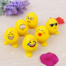 Новинка 20 шт./Партия DIY дети мультфильм яйца чернил Pad красочные штампы рисунок игрушки для детей