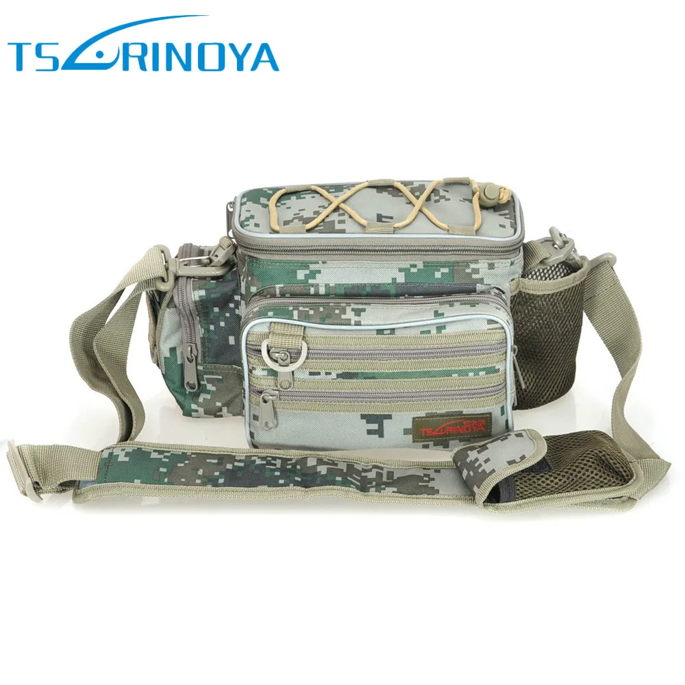 TSURINOYA 3 цвета Открытый Многофункциональный поясной рюкзак для рыболовной сумки Bolsas сумка для ловли карпа Снасти Сумка мессенджер спортивная сумка