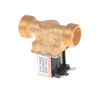 

New 3/4" NPSM 12V DC Slim Brass Gas Water Air Normally Closed 2 Way 2 Position Diaphragm Valves Electric Solenoid Valve