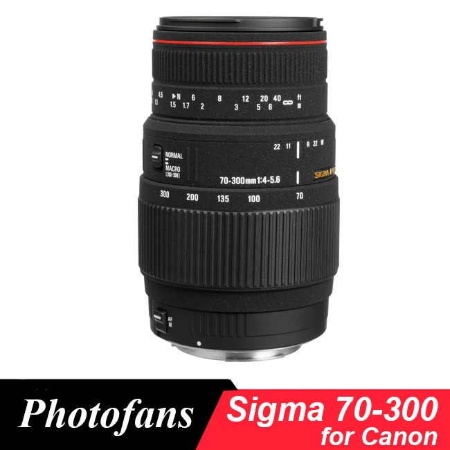 Sigma 70 300 lens for Canon 70 300 mm f/4 5.6 DG Macro Lenses for 1300D