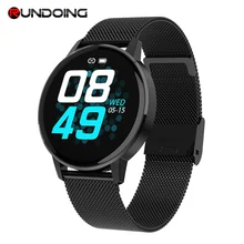 RUNDOING T4 женские Смарт-часы мужские пульсометр кровяное давление модные спортивные часы фитнес-трекер для Android или IOS