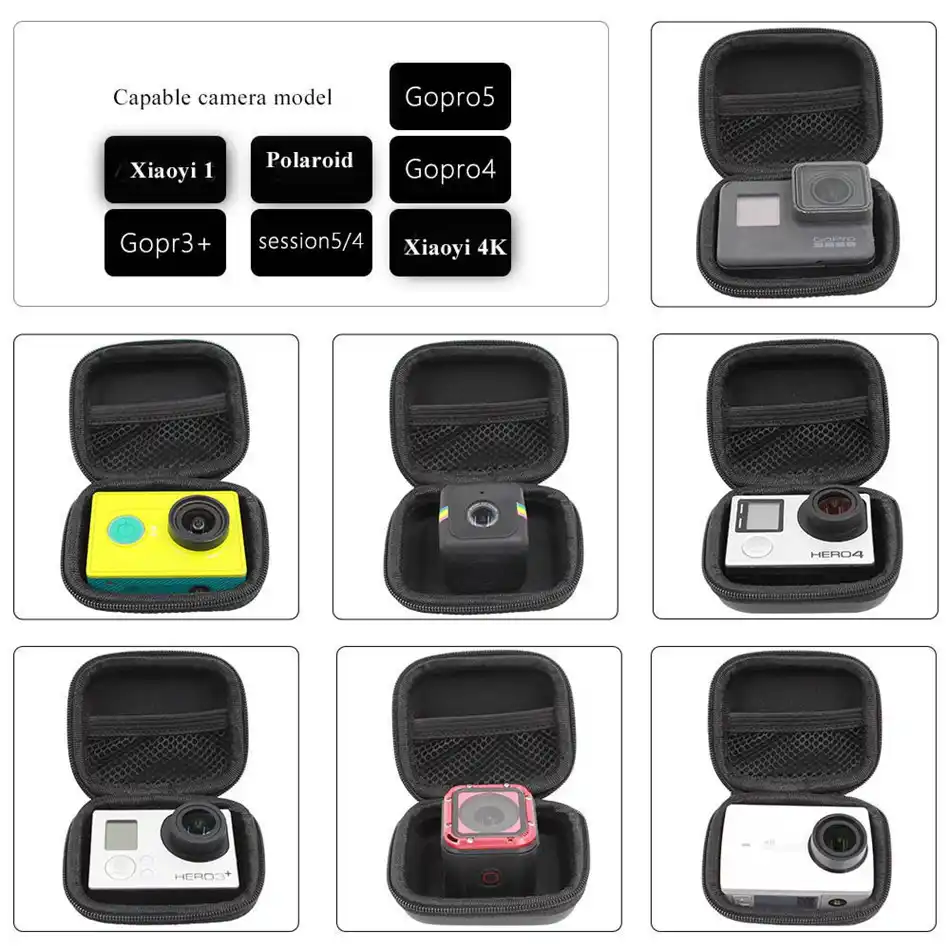 Bolsa Protectora Accesorios de cámara Estuche Portátil Para GOPRO Hero 5//4//3