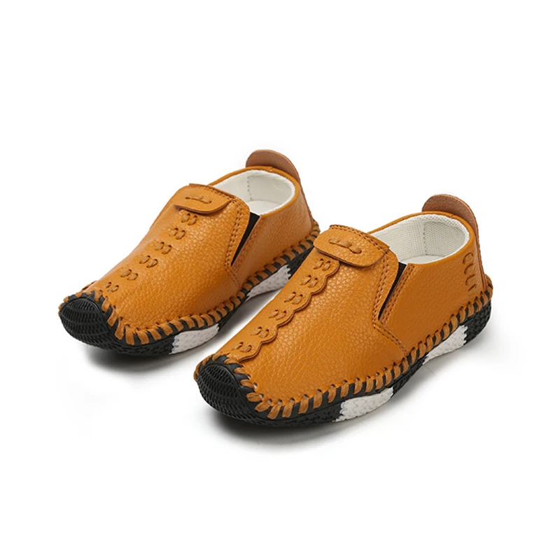 

COZULMA Kids Soft Slip-on Casual Shoes For Girls Boys Fashion Sneakers Non-slip Loafer Shoes Children School Shoes Size 21-30
