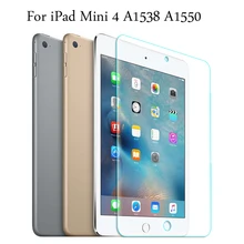 Закаленное Стекло Мембрана для Apple iPad Mini4 Mini 4 A1538 A1550 Сталь пленка планшет Экран защиты закаленное