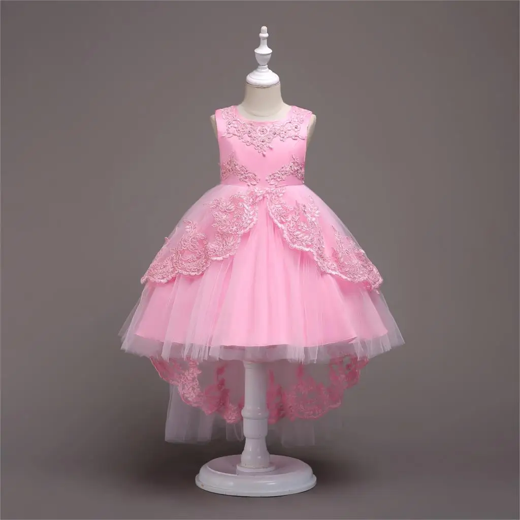 

Birthday Party Costumes Children Clothing Summer Tutu Dress For Girls Dresses Kids Clothes Wedding Events Flower Girl Dress