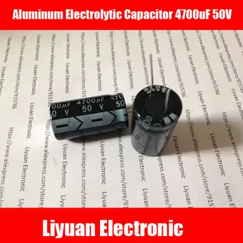 

5pcs 4700uF 50V 22*40MM Electrolytic Capacitor 50v 4700uf Quality Electrolytic capacitors