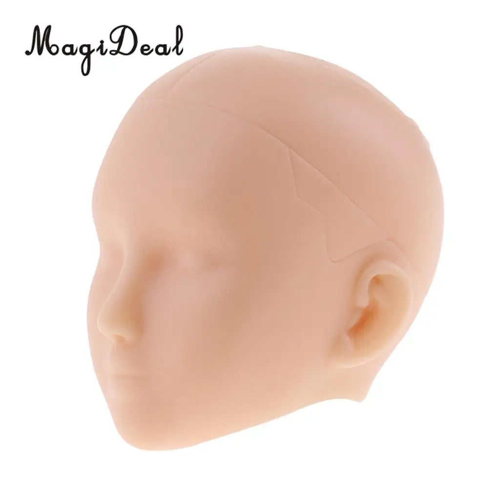 Natural Skin 1/6 Scale Doll Head Parts Repair Kits Practice Makeup Prop for Dolls Accessories Toys