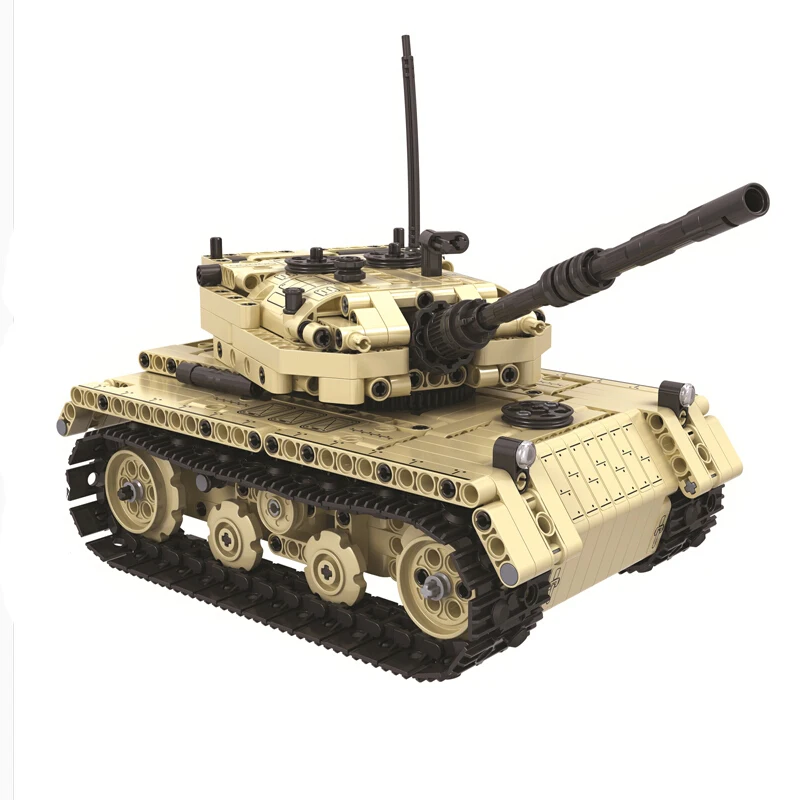 

Compatible legoed technic military DIY tank RC Remote Control ack-ack PF sets model building blocks bricks power functions kits