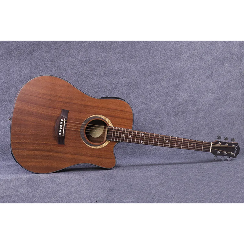 40 inch Acoustic Guitar Sapele material with Pickup Musical instruments 40 inch Acoustic Guitar Sapele material with Pickup Musical instruments