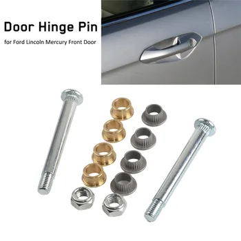 

New 2 pin 1 Front Door Hinge Pin and Bushing Repair Kit for Ford Lincoln Mercury Automotive car-styling