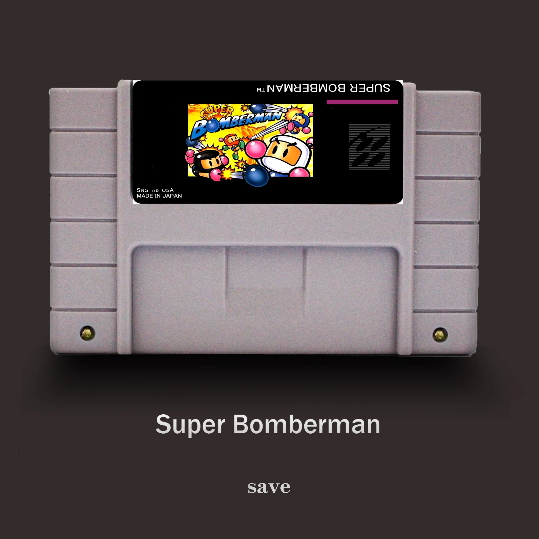 

Best Sale ! Super Bomberman -16 bit For NTSC Game Player Big Gray Game Card