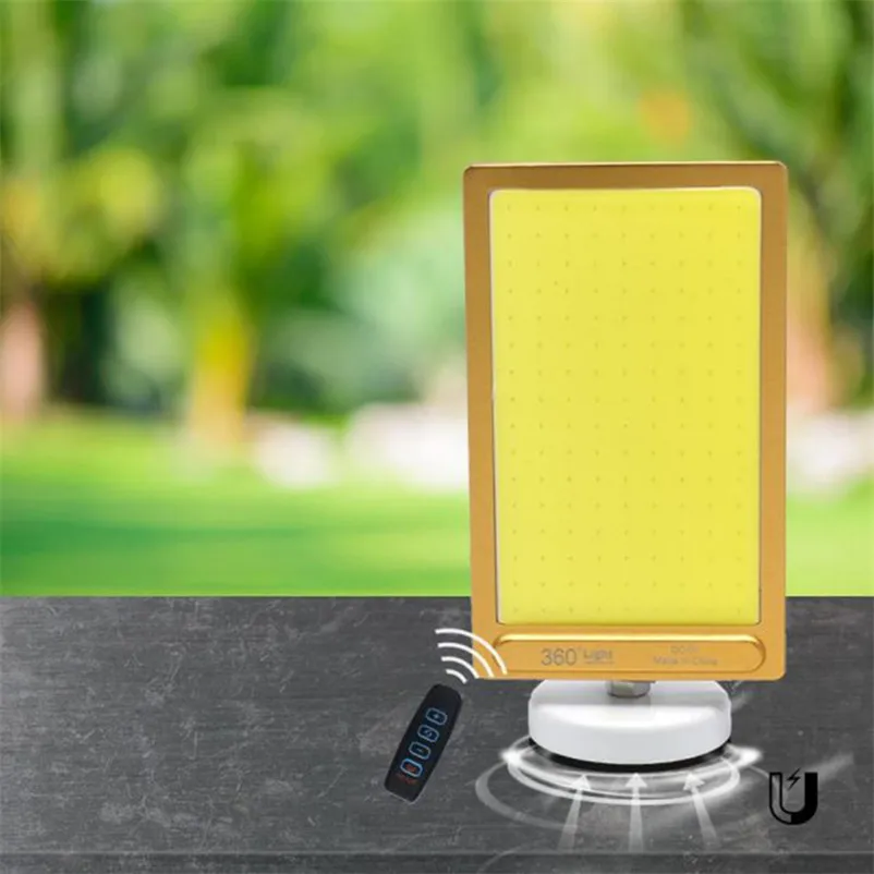 

Portable searchlight USB 12V LED Camping Tent Light COB Panel emergency for home terrace garden magnetic base rechargeable lamps