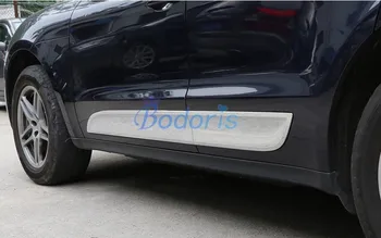 

Body Side Door Garnish Moulding Trim Kits Chrome Car Styling 2014 2015 2016 2017 For Porsche Macan Accessories