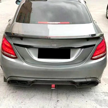 

For Mercedes Benz E-Class W213 Spoiler ABS Material car tail wing decoration rear spoiler for E200 E300 E320 E63 E43 2016-2018