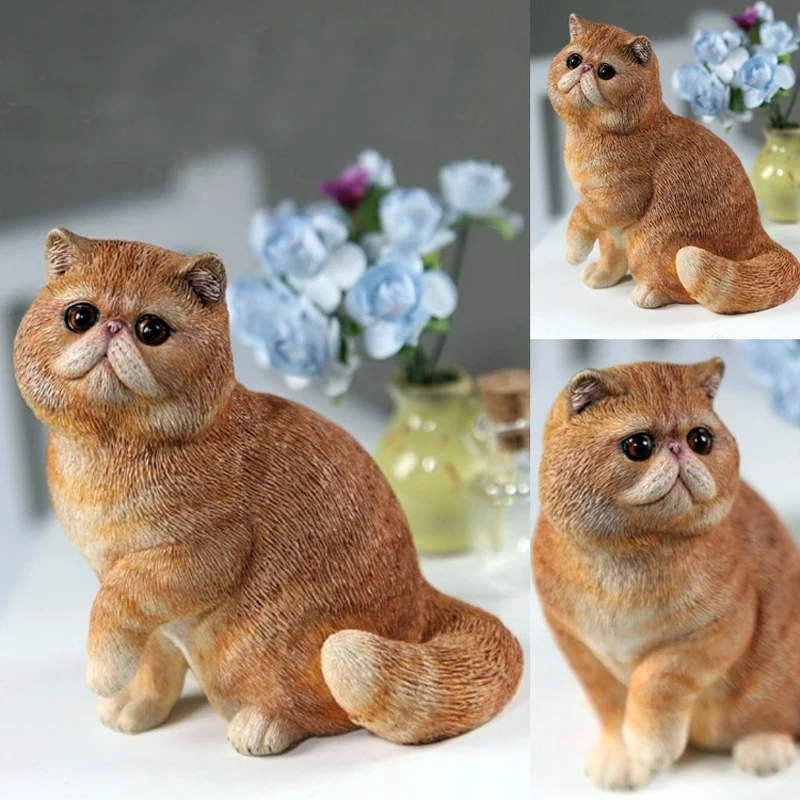 Mnotht 1/6 резная модель Гарфилда реалистичная милого кота питомца животного для 12