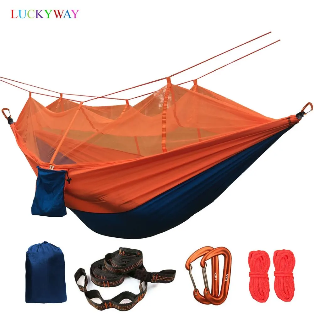 Портативный гамак палатка высокопрочная Парашютная ткань подвесная кровать