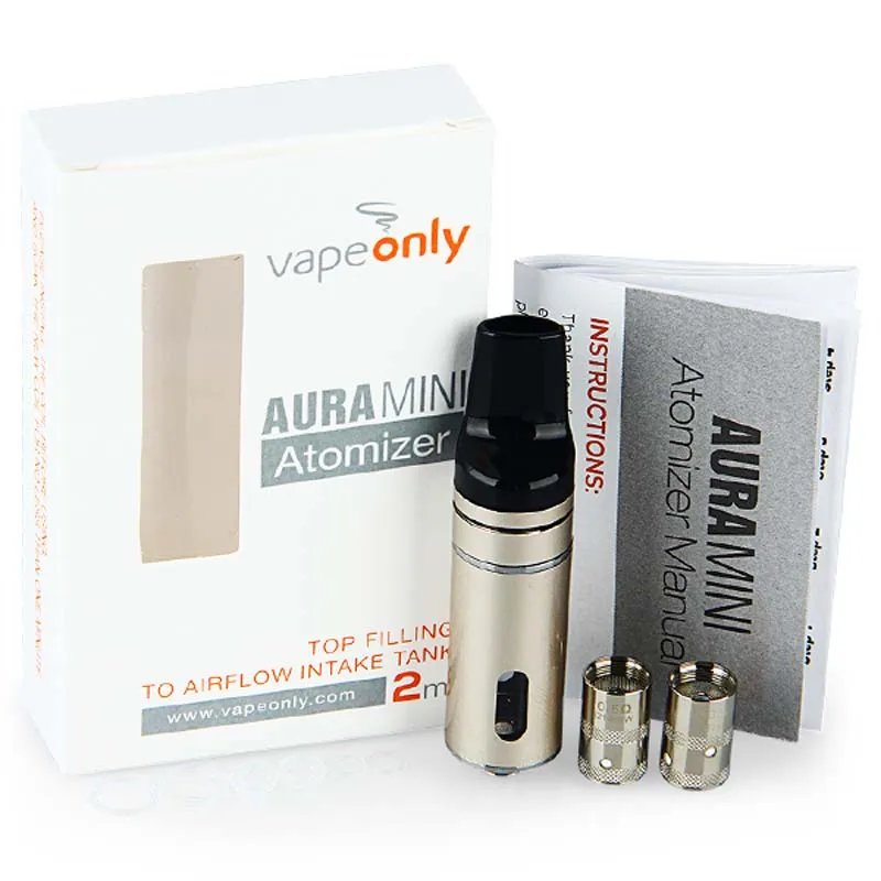 

Vapeonly Aura Mini Atomizer 2ml Tank Capacity Support Mouth inhale and Lung Inhale For VapeOnly Aura Mini Kit Electronic Cig