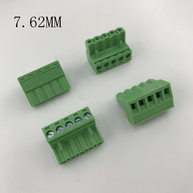 2EDG7.62 Pluggable Terminal Block Plug Socket Set Terminal in