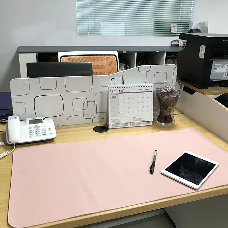 Large Leather Computer Desk Mat Table Keyboard Mouse Pad Laptop Cushion