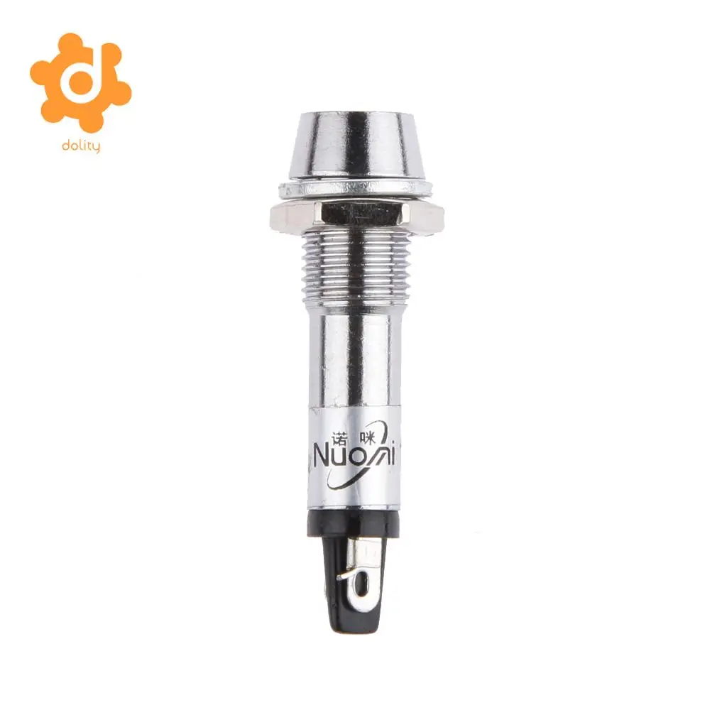 20Pcs 12V DC 8mm Power Indicator Signal Light XD8-1 Led Light Bulb Red+Green