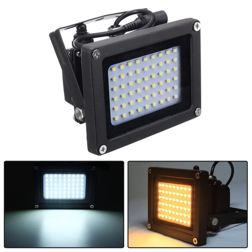

Dropship 54 LED Solar Powered Flood Light Radar Induction IP65 Waterproof Super Bright Garden Lawn Yard Outdoor Lamp Warm White