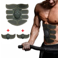 Smart EMS миостимулятор ABS брюшной тонизатор мускулов тела Фитнес моделирующий массаж патч Sliming тренажер унисекс